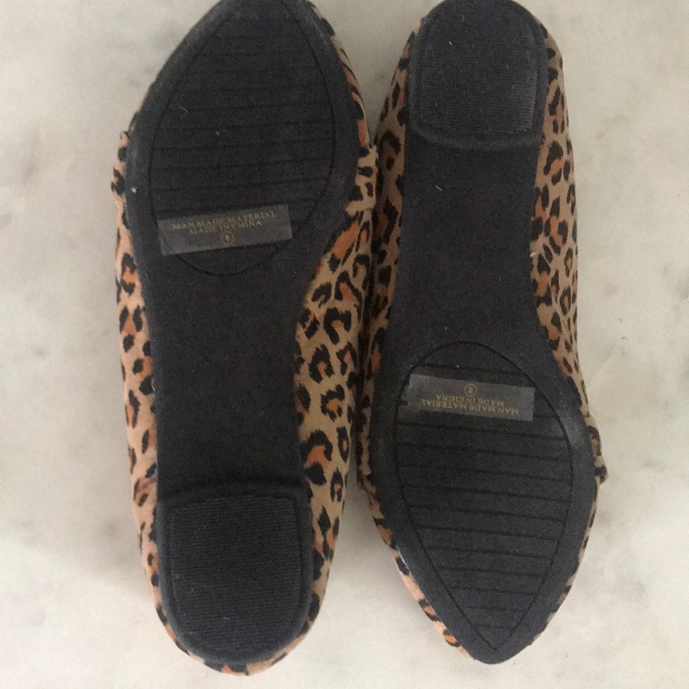 🐆NEW! LAST ONE!  Leopard flat loafers🐆 Size 8 - Picture 7 of 8